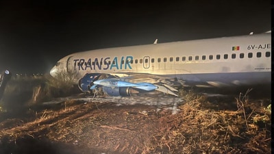 Air Sénégal flight mishap in Dakar injures 10 passengers (X/fl360aero) Air Sénégal flight mishap in Dakar injures 10 passengers (X/fl360aero)
