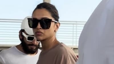 Ranveer Singh and Deepika Padukone are back in Mumbai Ranveer Singh and Deepika Padukone are back in Mumbai