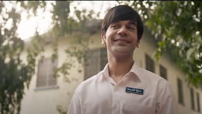 Rajkummar Rao in a still from Srikanth. Rajkummar Rao in a still from Srikanth.