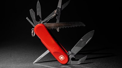 Snapshot of a Swiss Army Knife. Snapshot of a Swiss Army Knife.