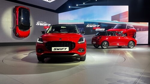 The Swift is now powered by a three-cylinder engine that is supposed to be more torquey. The Swift is now powered by a three-cylinder engine that is supposed to be more torquey.