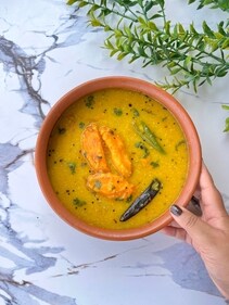 Aaam Diye Masoor Dal imparts a Bengali flavour to mangoes (Sanjana Das)