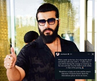 Actor Arjun Kapoor has offered to sponsor Jaspreet’s education via an Instagram post. (Photo: Yogen Shah) Actor Arjun Kapoor has offered to sponsor Jaspreet’s education via an Instagram post. (Photo: Yogen Shah)