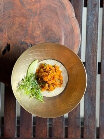 Traditional zunka gets an innovative flair in this Mango Zunka recipe (Reetu Uday Kugaji) Traditional zunka gets an innovative flair in this Mango Zunka recipe (Reetu Uday Kugaji)