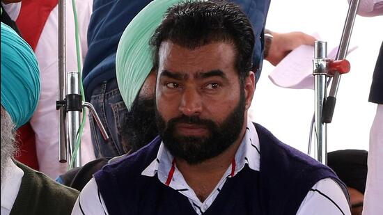 Gangster-turned-politician Lakhbir Singh alias Lakha Sidhana (HT File)