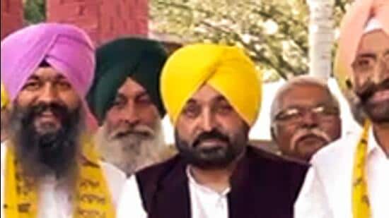Punjab chief minister Bhagwant Mann. (ANI)