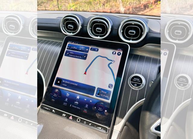 Crisp graphics and fantastic functionality make Merc’s MBUX system the gold standard. Crisp graphics and fantastic functionality make Merc’s MBUX system the gold standard.