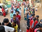 The application has sought an authenticated record of voter turnout from the poll body.(AFP)