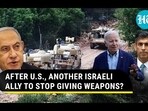 AFTER U.S., ANOTHER ISRAELI ALLY TO STOP GIVING WEAPONS?