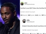 Fans claim Lamar lifted key lines from Twitter users for his track Not Like Us, sparking a debate on inspiration vs copying in rap. Fans claim Lamar lifted key lines from Twitter users for his track Not Like Us, sparking a debate on inspiration vs copying in rap.