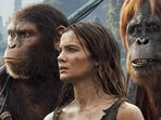 Kingdom of the Planet of the Apes review: A still from the movie.