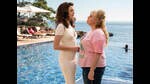 Anne Hathaway and Rebel Wilson play partners in crime in The Hustle (2019).