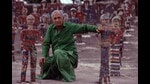 Nek Chand in the Rock Garden, Chandigarh, in 1997. (Raphael Gaillarde/Getty Images)