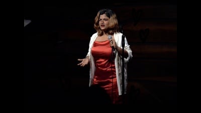 Ankur Tangade, 25, draws from real life. One story she tells is about a friend who visited her home but refused to drink any tea, ‘because I’m a pure vegetarian’. “Do you think we eat mutton out of our cups?” Tangade asked. Ankur Tangade, 25, draws from real life. One story she tells is about a friend who visited her home but refused to drink any tea, ‘because I’m a pure vegetarian’. “Do you think we eat mutton out of our cups?” Tangade asked.