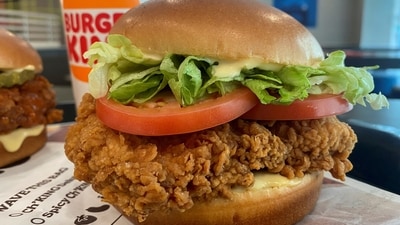 You can get a free Whopper on the Burger King app for Mother's Day (REUTERS)