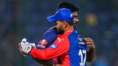 Sanju Samson (R) greets his Delhi Capitals' counterpart Rishabh Pant after winning the Indian Premier League (IPL) Twenty20 cricket match between Delhi Capitals and Rajasthan Royals (AFP) Sanju Samson (R) greets his Delhi Capitals' counterpart Rishabh Pant after winning the Indian Premier League (IPL) Twenty20 cricket match between Delhi Capitals and Rajasthan Royals (AFP)