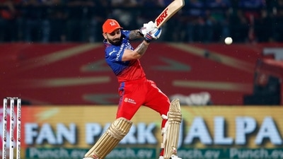 Royal Challengers Bengaluru's Virat Kohli plays a shot during the Indian Premier League (IPL) Twenty20 cricket match between Punjab Kings and Royal Challengers Bengaluru at the Himachal Pradesh Cricket Association Stadium (AFP) Royal Challengers Bengaluru's Virat Kohli plays a shot during the Indian Premier League (IPL) Twenty20 cricket match between Punjab Kings and Royal Challengers Bengaluru at the Himachal Pradesh Cricket Association Stadium (AFP)