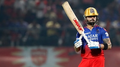 Royal Challengers Bengaluru's Virat Kohli watches the ball after playing a shot during the Indian Premier League (IPL) Twenty20 cricket match against Punjab Kings (AFP) Royal Challengers Bengaluru's Virat Kohli watches the ball after playing a shot during the Indian Premier League (IPL) Twenty20 cricket match against Punjab Kings (AFP)