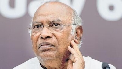 Congress president Mallikarjun Kharge. (PTI File Photo) (HT_PRINT) Congress president Mallikarjun Kharge. (PTI File Photo) (HT_PRINT)