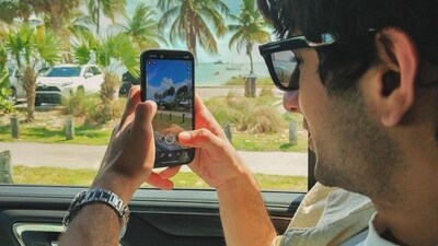 Ibrahim took to Instagram to share a glimpse of his ‘Miami State of Mind’. Ibrahim took to Instagram to share a glimpse of his ‘Miami State of Mind’.