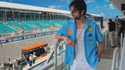 While there, he also teamed up with Puma India to attend some F1 races. While there, he also teamed up with Puma India to attend some F1 races.
