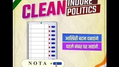 Indore Lok Sabha elections: Congress leaders said they were hoping to build a new record for the highest number of NOTA votes (X/PatelNadeem) Indore Lok Sabha elections: Congress leaders said they were hoping to build a new record for the highest number of NOTA votes (X/PatelNadeem)