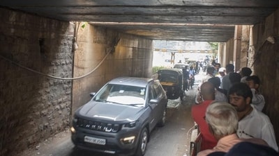 Mumbai, India - June 09, 2022: Inside view of Khar subway during HT Monsoon Audit, in Mumbai, India, on Thursday, June 09, 2022. (Photo by Pratik Chorge/Hindustan Times) (Pratik Chorge/HT PHOTO) Mumbai, India - June 09, 2022: Inside view of Khar subway during HT Monsoon Audit, in Mumbai, India, on Thursday, June 09, 2022. (Photo by Pratik Chorge/Hindustan Times) (Pratik Chorge/HT PHOTO)