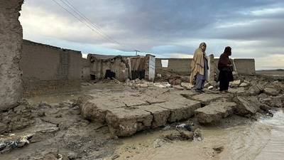The flash floods also hit the capital, Kabul, said Abdullah Janan Saiq, the Taliban’s spokesman for the State Ministry for Natural Disaster Management. (File) (AP)