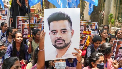 Prajwal Revanna. (PTI) Prajwal Revanna. (PTI)