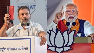 Senior Congress leader Rahul Gandhi expressed his readiness to engage in a debate with Prime Minister Narendra Modi on public issues. (PTI) Senior Congress leader Rahul Gandhi expressed his readiness to engage in a debate with Prime Minister Narendra Modi on public issues. (PTI)