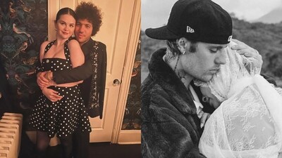 Selena Gomez shows off romance after Justin Bieber announces Hailey’s pregnancy (Selena Gomez' IG, Justin Bieber's IG) Selena Gomez shows off romance after Justin Bieber announces Hailey’s pregnancy (Selena Gomez' IG, Justin Bieber's IG)