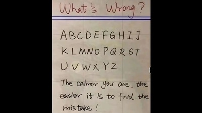 Brain Teaser: Can you spot the mistake in this picture in five seconds? (X/@FrankMikeDavis1) Brain Teaser: Can you spot the mistake in this picture in five seconds? (X/@FrankMikeDavis1)