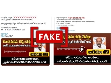 Screenshot of the claims circulating online. (Source: X/Modified by Logically Facts)