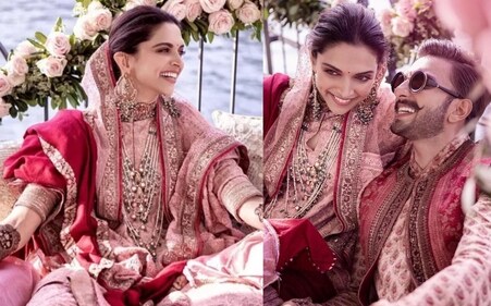Deepika Padukone and Ranveer Singh on their mehendi ceremony in Italy Deepika Padukone and Ranveer Singh on their mehendi ceremony in Italy