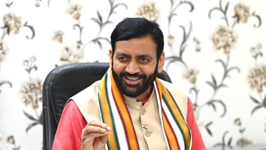 Haryana chief minister Nayab Singh Saini (HT file photo)