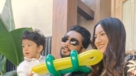 Gauahar Khan and Zaid Darbar's son Zehaan celebrated his first birthday