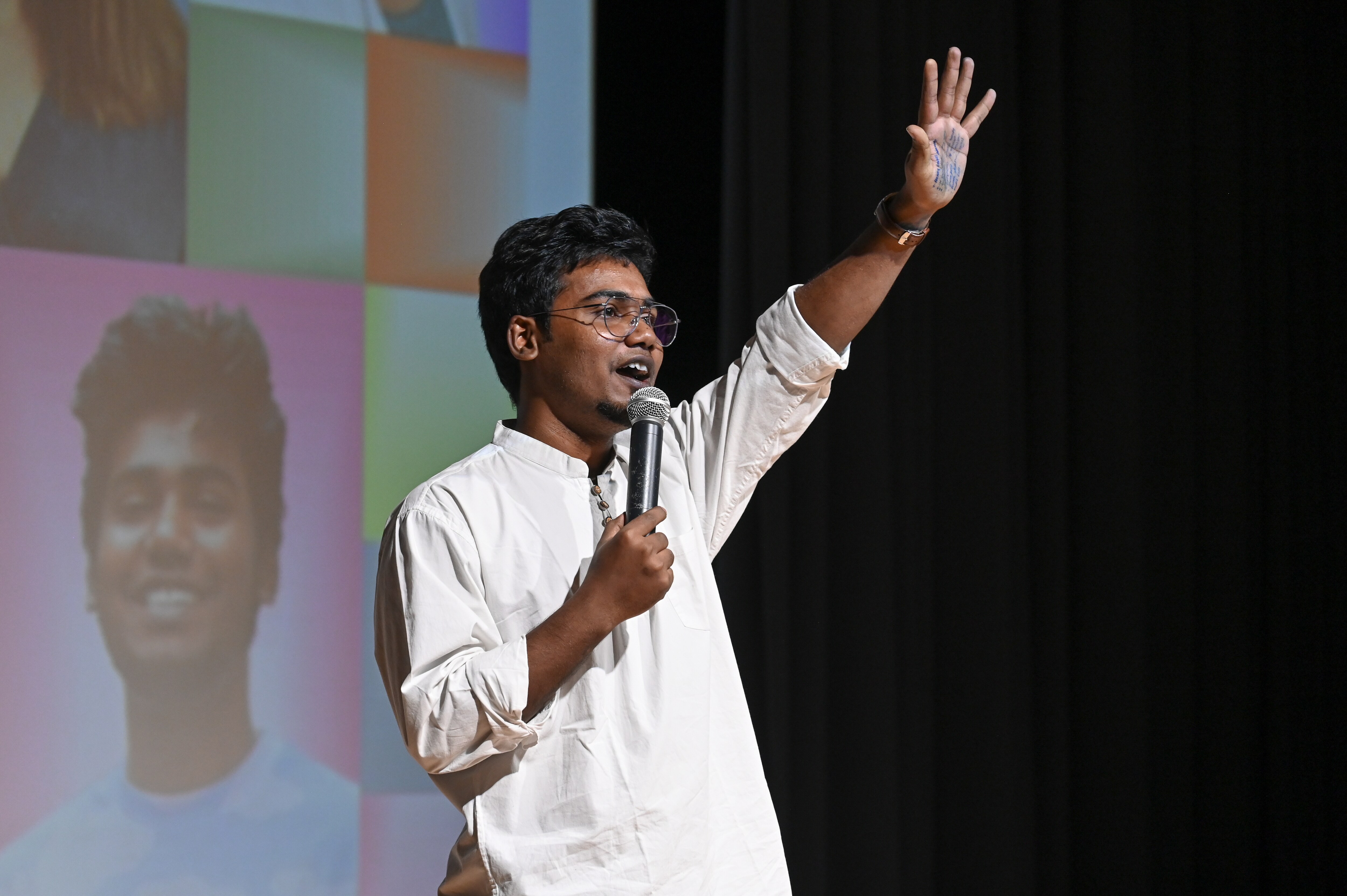 Manjeet Sarkar, 26, was tired of people coming up to him after a show and saying: ‘But Dalit people are getting better, aren’t they?’ “It’s not a disease!” he says. “So now I do a bit about how I used to be too Dalit, but I’m getting better.” Manjeet Sarkar, 26, was tired of people coming up to him after a show and saying: ‘But Dalit people are getting better, aren’t they?’ “It’s not a disease!” he says. “So now I do a bit about how I used to be too Dalit, but I’m getting better.”