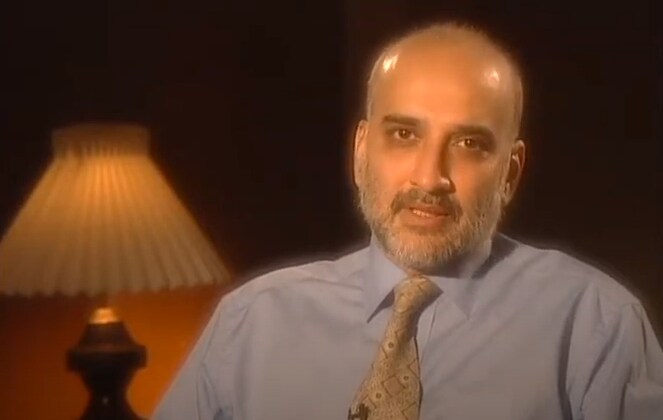 Rajiv Mehrotra on an episode of his popular talk show, Conversations. Rajiv Mehrotra on an episode of his popular talk show, Conversations.