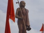 Born in Kalady, Kerala during 788 C.E in a Nambudiri Brahman family, Adi Shankara disappeared at the age of 32 in year 820 C.E.(HT Photo)