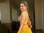 Sanya Malhotra and Pakistani actor Hania Aamir had a brief conversation on Instagram.