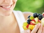 Little quantity of fruits is fine to consume in dinner with other options, but not just fruits. 
