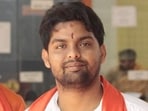 The right-wing activist, Akshay Rajput.