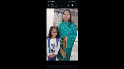 Aiman with daughter Zoya (HT)