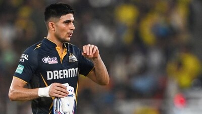 Gujarat Titans' captain Shubman Gill in action vs Chennai Super Kings. (AFP) Gujarat Titans' captain Shubman Gill in action vs Chennai Super Kings. (AFP)