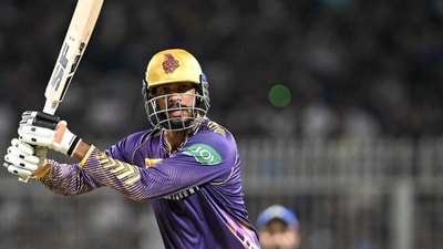 Earlier, Venkatesh Iyer slammed 42 runs and helped Kolkata Knight Riders post 157/7 in 20 overs. He was the highest scorer of the match. (AFP) Earlier, Venkatesh Iyer slammed 42 runs and helped Kolkata Knight Riders post 157/7 in 20 overs. He was the highest scorer of the match. (AFP)