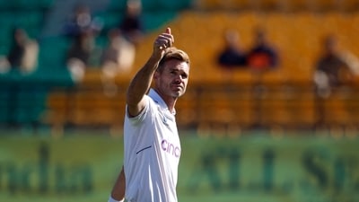 James Anderson announced his retirement from Test cricket (REUTERS)