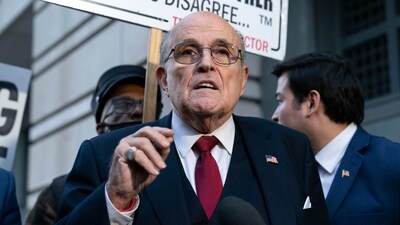 According to WABC owner, John Catsimatidis, Giuliani continued to discuss the lie that Donald Trump lost the elections to Joe Biden due to electoral fraud. (AP) According to WABC owner, John Catsimatidis, Giuliani continued to discuss the lie that Donald Trump lost the elections to Joe Biden due to electoral fraud. (AP)