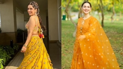 Sanya Malhotra and Pakistani actor Hania Aamir had a brief conversation on Instagram. Sanya Malhotra and Pakistani actor Hania Aamir had a brief conversation on Instagram.