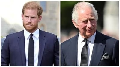 While Prince Harry claimed that his father was too occupied with his royal duties and "various other priorities" to meet him, King Charles held a meeting with former England captain David Beckham to talk about his charitable foundation while Harry was in London. (AP ) While Prince Harry claimed that his father was too occupied with his royal duties and "various other priorities" to meet him, King Charles held a meeting with former England captain David Beckham to talk about his charitable foundation while Harry was in London. (AP )