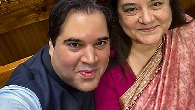 Maneka Gandhi said Varun wants to campaign for her but no decision has been taken on this yet. (PTI) Maneka Gandhi said Varun wants to campaign for her but no decision has been taken on this yet. (PTI)